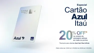 De Desconto Em Passagens Azul Aos Clientes Visa Infinite