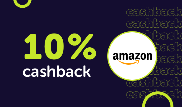 Zoom e Amazon oferecem 10% de Cashback