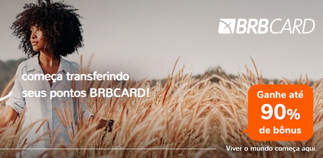 Transfira pontos do BRBCard para Smiles com até 90% de bônus