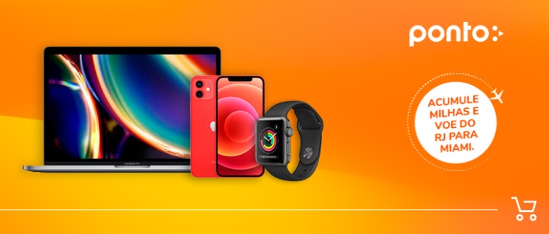 Eletrônicos com até 12 milhas por real em parceria Smiles e Ponto