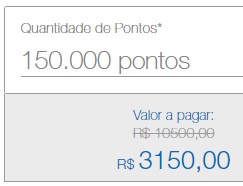 TudoAzul oferece até 70% de desconto na compra de milhas