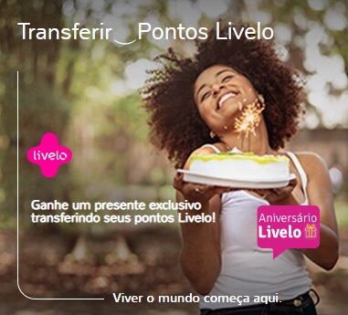Transfira pontos Livelo para Smiles com 100% de bônus