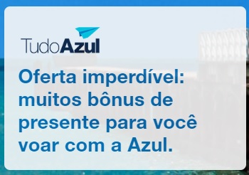 TudoAzul dá até 110% de bônus em transferência de pontos