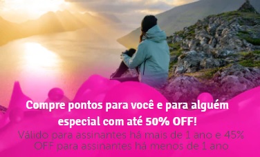 Livelo vende pontos com até 50% de desconto