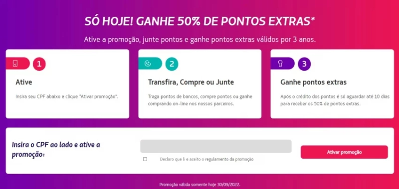 Latam Pass oferece até 50% de bônus na transferência de pontos