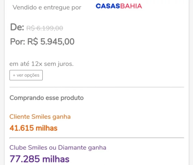 Smiles e Casas Bahia com até 15 milhas por real em iPhones e acessórios Apple