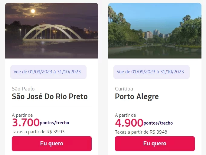 Descubra Seu Próximo Destino a partir de 3.700 Pontos LATAM Pass
