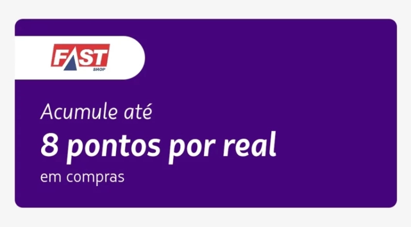 Fastshop e Latam Pass oferecem 8 milhas por real