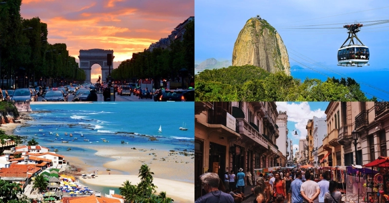 Os Destinos Mais Procurados por Brasileiros em Agosto de 2023