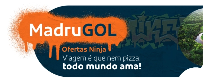 MadruGOL: Viaje pelo Brasil e pelo Mundo com Descontos