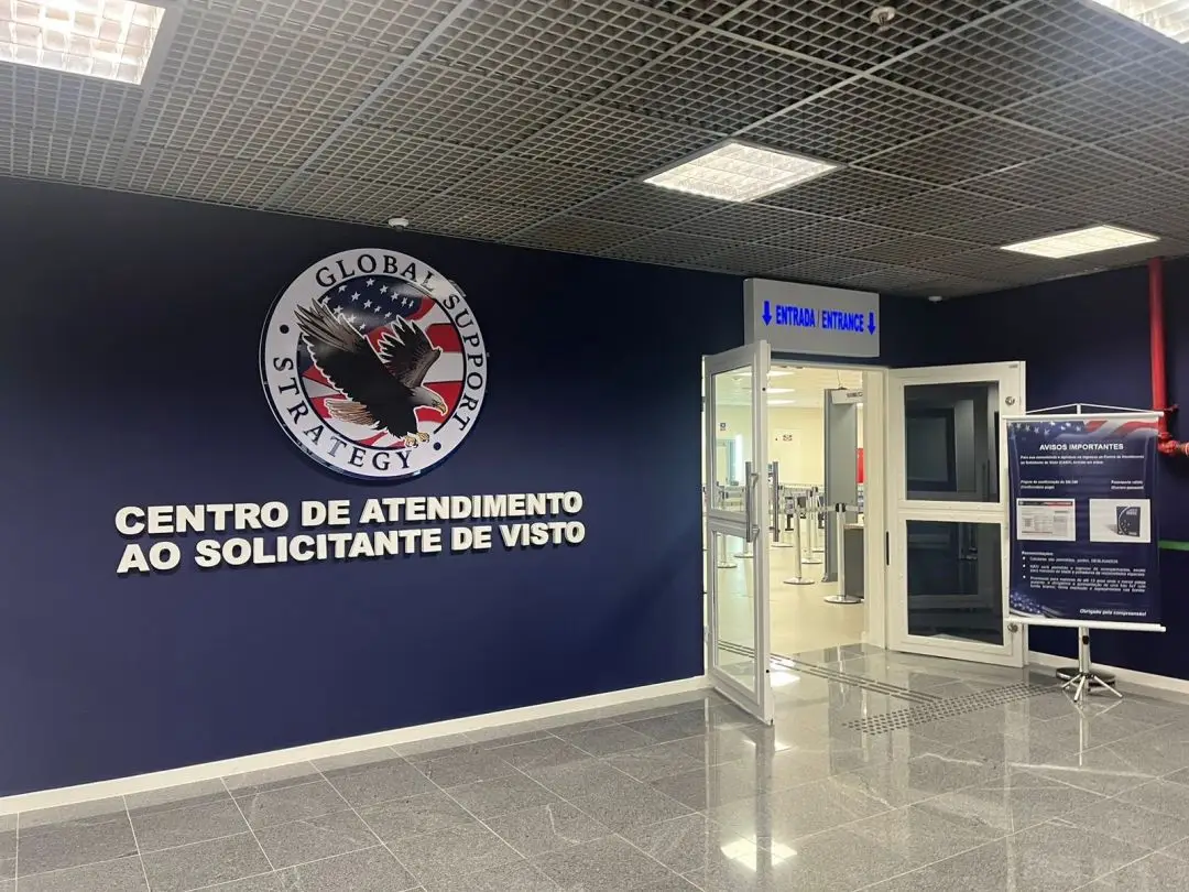Novo CASV dos EUA no Aeroporto de Brasília Novo CASV dos EUA no Aeroporto de Brasília