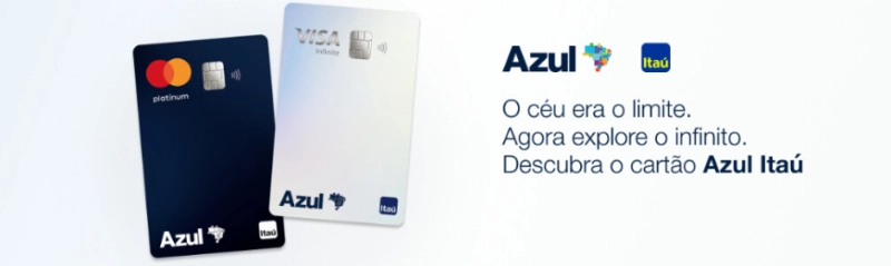 Cartões Itaú Azul : Pontuação Turbinada Até Setembro de 2024 Cartões Itaú Azul : Pontuação Turbinada Até Setembro de 2024