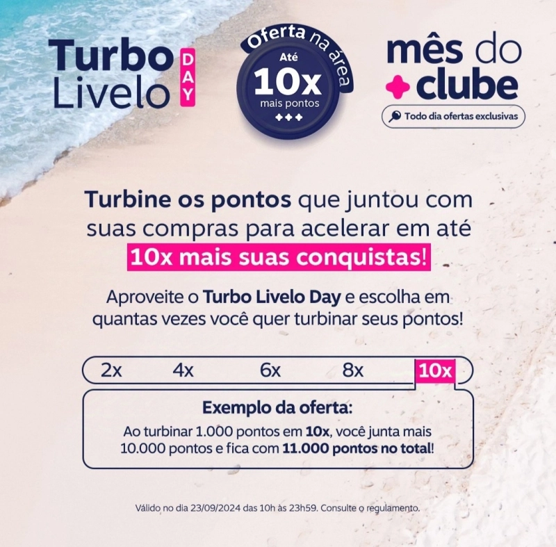 Multiplique Seus Pontos Livelo em Até 10x Hoje com Turbo