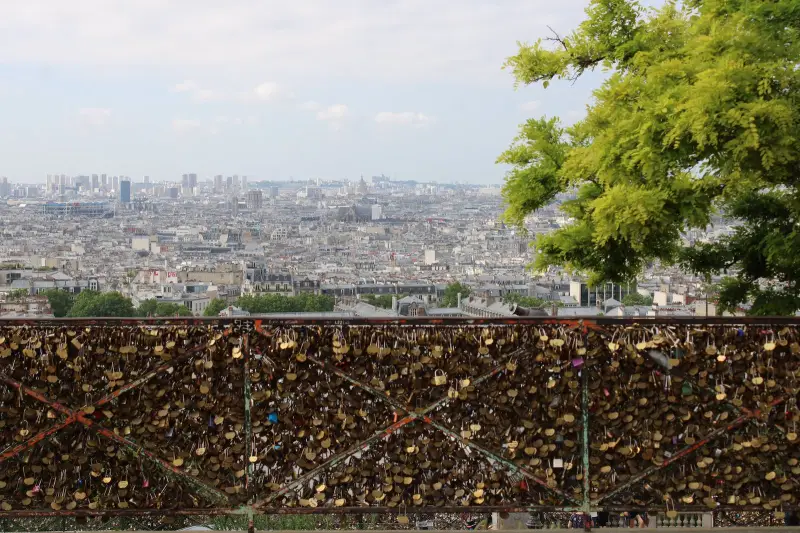 Pont des Arts e os Cadeados do Amor