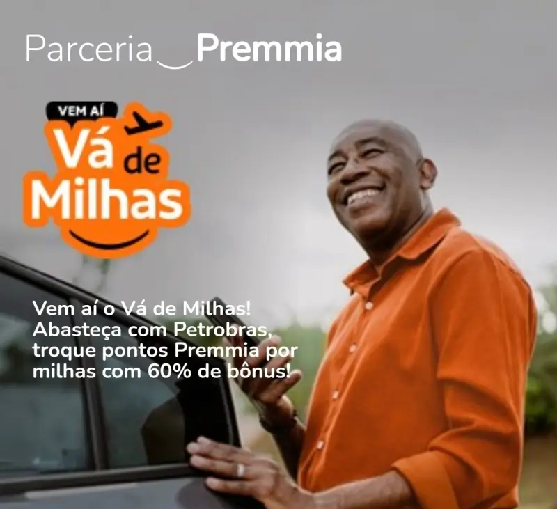 Smiles: 60% de Bônus na Transferência de Pontos Premmia