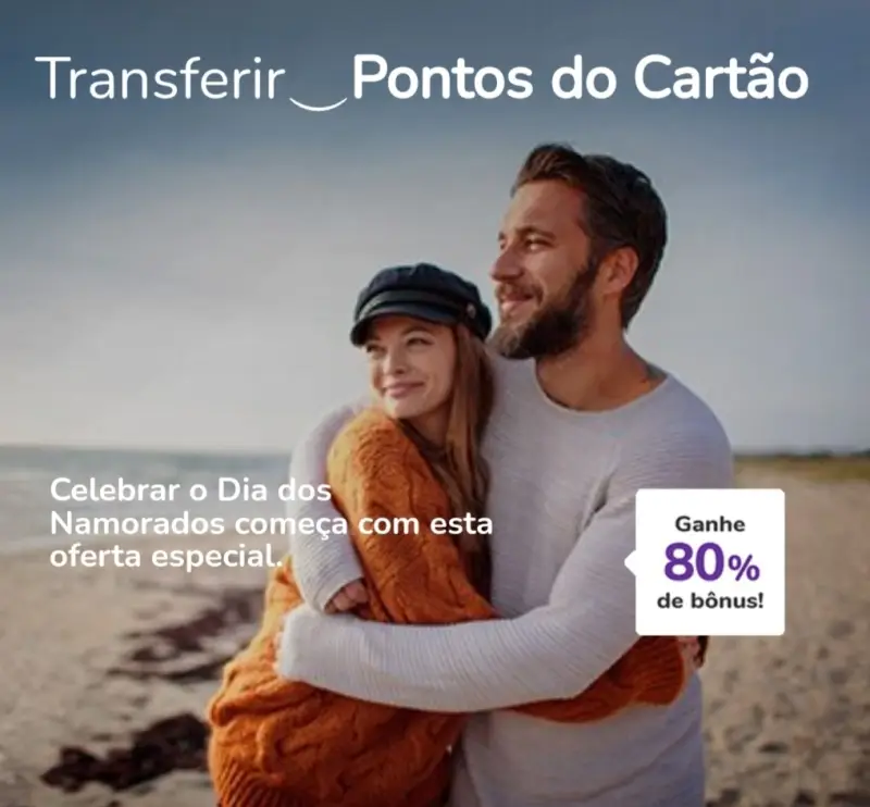 Ganhe 80% de Bônus na Smiles ao Transferir Seus Pontos!