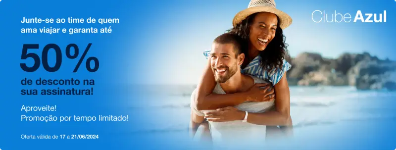 Desconto de Até 50% no Clube Azul! Assine Já e Economize!
