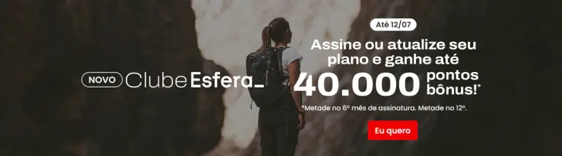 Ganhe Até 40.000 Pontos Bônus em 12 Meses com Clube Esfera