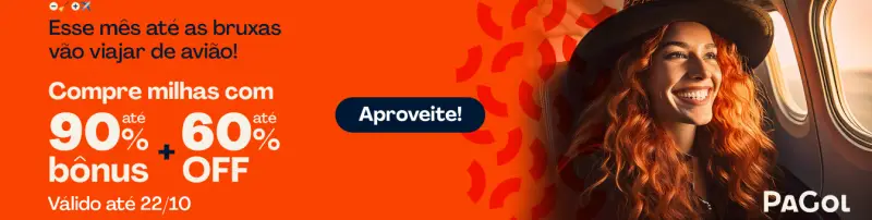 Compre Milhas Smiles com Bônus de 90% e CPM de R$ 14,73