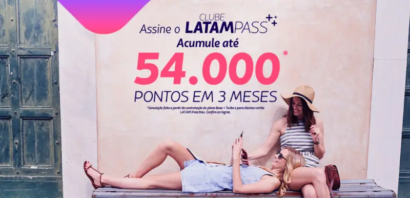 Ganhe Até 54.000 Pontos no Clube LATAM Pass por R$ 19,60/CPM