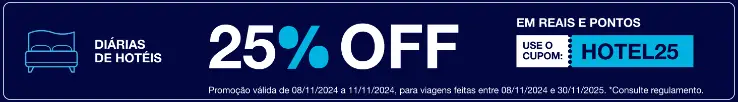 Azul Fidelidade: 25% Off em Hotéis com Pontos ou Reais!