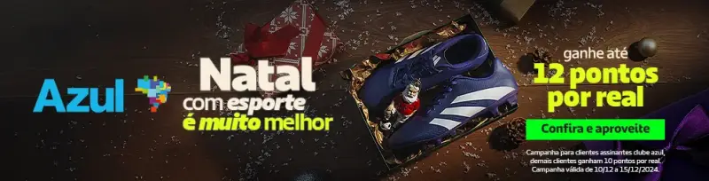 Azul Fidelidade: Ganhe 12 Pontos por Real na Netshoes