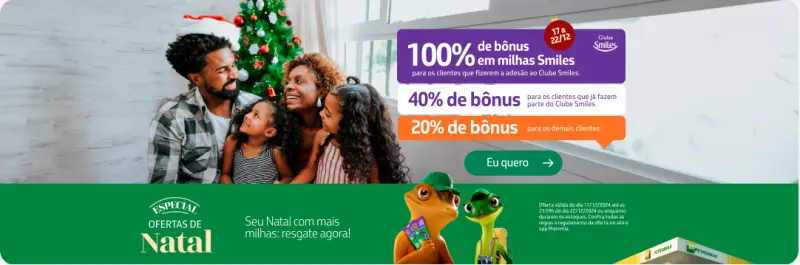 Smiles: Até 100% de Bônus na Transferência de Pontos Premmia