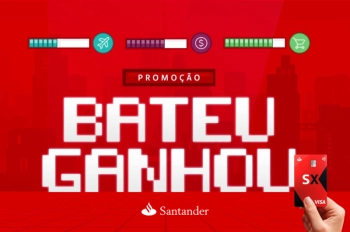 Bateu, Ganhou Santander: Cartões Aadvantage excluídos
