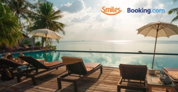 Ganhe 5 Milhas por Real no Booking.com com Cartão Smiles!